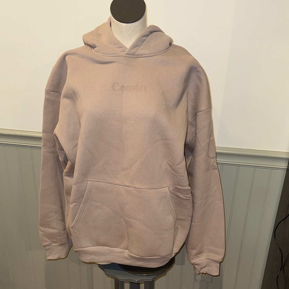 New COMFRT Signature Hoodie in BARK XL
